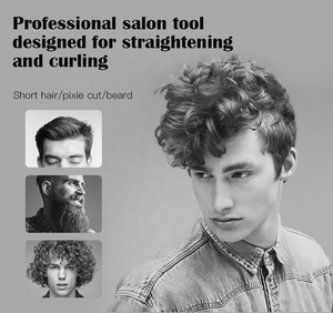 <span class=keywords><strong>Mini</strong></span> <span class=keywords><strong>fer</strong></span> <span class=keywords><strong>à</strong></span> friser électrique en céramique LED de 0,75 <span class=keywords><strong>à</strong></span> 1,5 pouce, chauffage rapide PTC, réglage de la température <span class=keywords><strong>à</strong></span> 3 niveaux, affichage LED pour barbes courtes d'hommes - Product Image 5