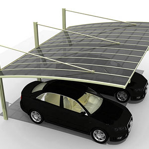 Abri de <span class=keywords><strong>voiture</strong></span> double robuste de qualité supérieure <span class=keywords><strong>Garage</strong></span> pour deux voitures Abri de stationnement pour <span class=keywords><strong>voiture</strong></span> avec pergola en aluminium - Product Image 3