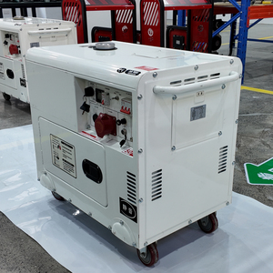 Générateur diesel silencieux 7000, puissance maximale 5,5 kW, monophasé/triphasé, démarrage électrique, capot insonorisé - Product Image 2