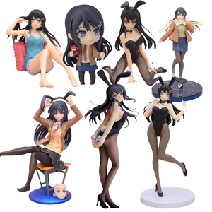Seishun Buta Yarou série lapin fille Sexy Minai <span class=keywords><strong>Sakurajima</strong></span> <span class=keywords><strong>Mai</strong></span> Figurine Anime PVC Figure jouet 10-30CM - Product Image 1
