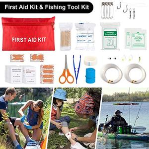 Kits de Supervivencia para Clima Frío en el Bosque, Contienen Sopladores de Fuego, Equipo de Madera, Kit de Primeros Auxilios Profesional - Product Image 3