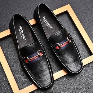 Zapatos de cuero de diseñador de alta gama para oficina, ropa formal, atuendo de negocios, zapatos de cuero para hombres - Product Image 5