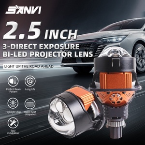 Sanvi New Low Price S5-3 2.5 Inch Auto <b>LED</b> <b>Projector</b> Lens Headlights - Product Image 2