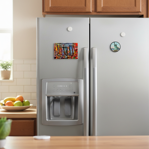 Aimant New York 3.5 \ "X2.4 \" 25DZ/CS Aimant de réfrigérateur élégant - Product Image 3