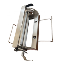 Machine à modeler l'argile manuelle, rouleau à plaques avec épaisseur de pressage réglable pour argile, robuste et portable, pour table.