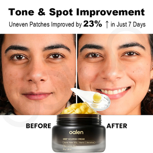 Crema Facial Luxfume de Marca Privada con Vitamina C en Perlas Doradas y Niacinamida, Textura en <span class=keywords><strong>Gel</strong></span> Iluminadora e Hidratante, Mejora la <span class=keywords><strong>Piel</strong></span> Áspera - Product Image 2