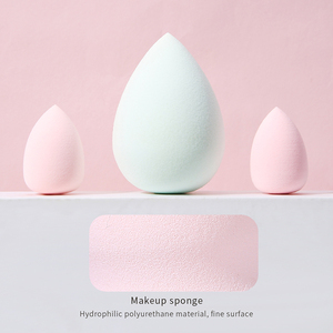 LMLTOP 3 pièces Éponges de maquillage en forme de vache pour fond de teint Marque privée Éponge de maquillage en forme de goutte d'eau Ensemble d'éponges de maquillage mignonnes Blender Beauté A80212 - Product Image 4
