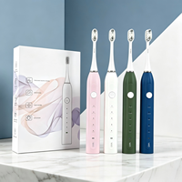 Produits pour la maison intelligente, kit de blanchiment des dents USB, brosse à dents rechargeable, brosse à dents sonique électrique portable, étanche