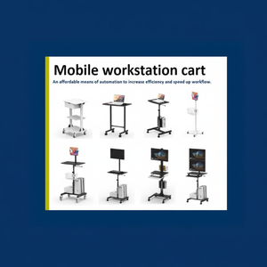 Bureau d'ordinateur médical roulant - Product Image 1