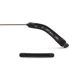 Fundas de silicona para patillas de gafas, antideslizantes, con abertura lateral grande, 56 mm x 7,9 mm x 3 mm, forma rectangular, para el cuidado de las gafas - Product Image 1