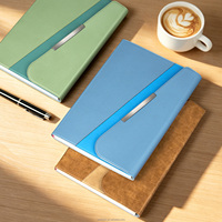 Libreta de Regalo Empresarial con Logotipo Personalizado OEM, Directo de Fábrica, Libreta A5 Triple Plegable de PU con Cierre Magnético