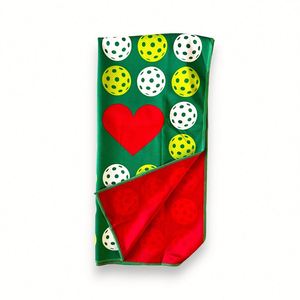 Pickleball Towel with <b>Clip</b> | Microfiber Sweat Towels for Men and Women Trendy Accessories and Gifts for Pickleball Lovers - Product Image 1