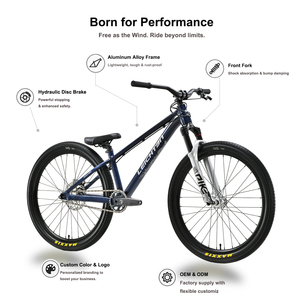 Vélo de Dirt Jump Slopestyle en Aluminium 26 pouces avec Freins à Disque Hydrauliques – Vente en Gros, Logo Personnalisé Disponible - Product Image 3