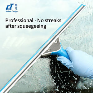 Nettoyeur de vitres télescopique professionnel avec logo personnalisé, pour usage commercial et industriel, avec poignée en plastique - Product Image 3