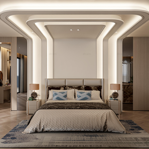 Soluciones Completas para el Hogar, Servicio Profesional de Diseño de Interiores, Renderizado <span class=keywords><strong>3D</strong></span> para Dormitorios de Alta Gama, Villas, Hoteles, Diseño Moderno - Product Image 1