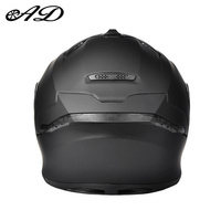 Casque de moto personnalisé en gros avec Bluetooth, visière double, certifié DOT, doublure en coton, casques de motocross