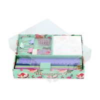 Ensemble de papeterie filles mignonnes impression personnalisée Kawaii bricolage ensemble de journalisation Kit livre cahiers fabricants étui en acrylique bureau