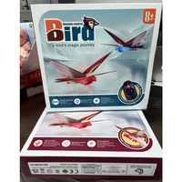 2024 nouveau produit Simulation extérieure électrique télécommande oiseau volant planeur Drone main lancer oiseau volant jouet avec lumière