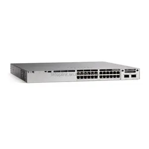 Conmutador 9300 con 24 puertos Ethernet 1G/10G/40G construido para seguridad, IoT, movilidad y Nube. 1/