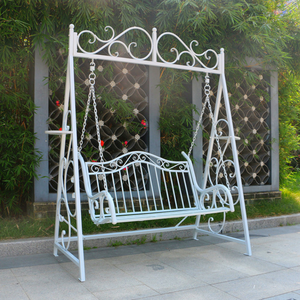 เก้าอี้เหล็กแกว่งโลหะสำหรับบ้านสวนใน<span class=keywords><strong>บ้าน</strong></span> - Product Image 2