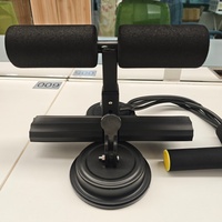 Appareil de musculation portable pour la maison : Barre d'assistance pour sit-ups facile à assembler, légère, pour exercices de renforcement du tronc, équipement de fitness peu encombrant