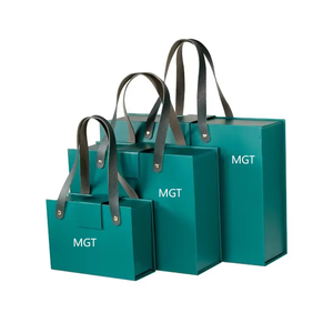 Thiết Kế In Ấn Logo Tùy Chỉnh Cá Nhân Nam Châm Bao Bì Hộp Sang Trọng Gấp Từ Hộp Quà Tặng Với Xử Lý - Product Image 1