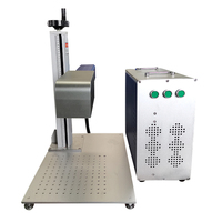 Machine de marquage dynamique 3D UV CNC à refroidissement par air 3W 5W pour surfaces, compatible DXF PLT AI, pour non-métaux, verre, trophées, acrylique, coques de téléphone, papier