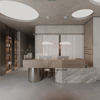 Servicio de Diseño de Interiores para Spa Médico Moderno, Plan de Diseño de Clínica Estética, Renderizado 3D Profesional para MedSpa y Proyecto de Renovación