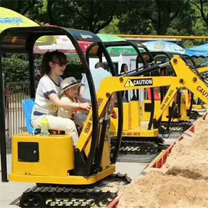 Máquina para hacer dinero Simulador de juegos al aire libre Trenes eléctricos Juegos para niños Control remoto para niños Excavadora - Product Image 1