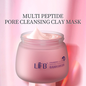 Vente chaude Visage Argile <span class=keywords><strong>Masque</strong></span> Fraise Multi Peptide Pore <span class=keywords><strong>Masque</strong></span> Nettoyant Hydrater La Peau Doux <span class=keywords><strong>Film</strong></span> Poudre Cristal Gelée <span class=keywords><strong>Masque</strong></span> - Product Image 2