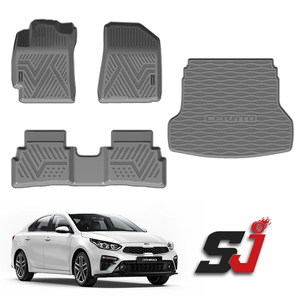 Alfombra 3D personalizada para el <span class=keywords><strong>Interior</strong></span> del coche, accesorio TPE, TPV, para <span class=keywords><strong>KIA</strong></span> <span class=keywords><strong>Cerato</strong></span>, precio de fábrica - Product Image 3