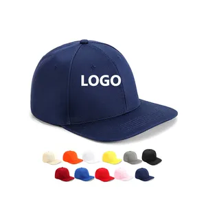 Wholesale Custom Snapback Back Hat Male Hiphop Flat Skateboard Cap Men Women Fitted Baseball Cap