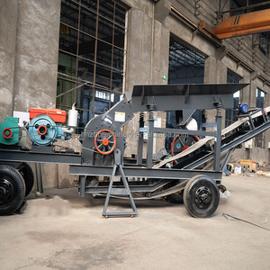 Máy nghiền búa cacbua vonfram diesel với động cơ mang động cơ AC Công suất 3-4t/h cho vật liệu cứng trung bình - Product Image 3