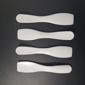73 millimetri PP di plastica bianco spatola cosmetici, 7.3 centimetri maschera facciale spatola, strumento di bellezza crema spatola - Product Image 4