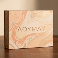 Emballage personnalisé avec boîte cadeau en carton de luxe imprimée avec la marque, petites boîtes d'emballage en papier élégantes avec ruban pour produits de boutique