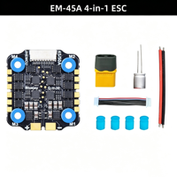 ESC Brushless 4in1 JHEMCU EM-45A EM-50A BlueJay Firmware 2-6S 20x20mm M4 DSHOT untuk Drone FPV Racing Freestyle