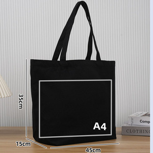 Bolsa de Lona Personalizada de Fábrica de 45*35*15cm, Bolsa Promocional Publicitaria para Educación, Escuela de Música, Fundación, Instituto - Product Image 1