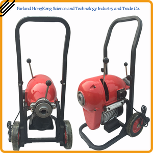 Máquina limpiadora automática de desagües máquina de limpieza de desagües de alcantarillado desatascar tubería con taladro de serpiente - Product Image 4