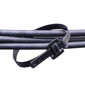 Resistente Fscat fascette ferma-cavo autobloccante metallo rivestito in plastica <span class=keywords><strong>con</strong></span> acciaio e acciaio inossidabile-alta qualità cavo <span class=keywords><strong>cravatta</strong></span> prodotto - Product Image 6