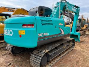 Excavadora Kobelco SK140 de 14 toneladas usada, superventas, motor Original, excavadora mediana usada con EPA, excavadora de segunda mano, gran oferta - Product Image 4