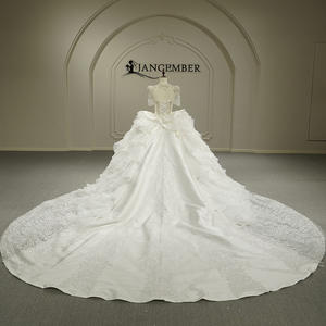 Gt26054 Vestido de Novia Moderno con Escote Corazón, Apliques, Lentejuelas, Cuentas y Bordados, Personalizado - Product Image 6