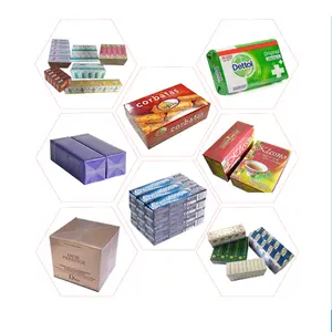 Çin üretici kozmetik küçük el plastik wrap selofan paketi 3D film selofan plastik parfüm kutu sarma makinesi