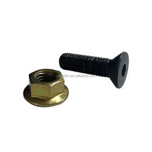 Kit De 4 Boulons Avec écrous Pour Matériel JCB - Référence Pièce D'origine 826/00303, Neuf