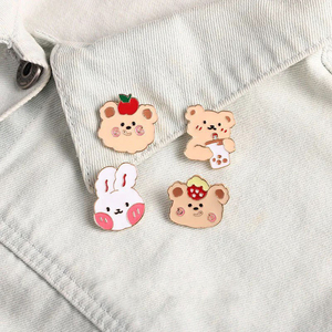 Custom <b>Hat</b> Ita Bag Collar Logo Metal Hard Soft Animal Enamel Lapel Pin - Product Image 2