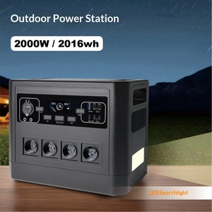 Station d'alimentation portable d'extérieur Tuyang 2000W, stockage d'énergie haute capacité, 110V/220V pour l'extérieur, approvisionnement direct usine - Product Image 1