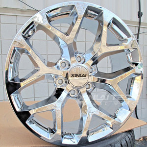 XINLAI Nuevas Llantas de Aleación de Aluminio Forjado Cromadas Personalizadas de 22-26 Pulgadas 6x139.7 para Chevrolet Silverado/GMC Yukon/ - Product Image 5