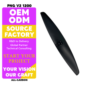 Nuevas llegadas: AXIS PNG V2 1200 Carbon Hydrofoil Front Wing, Ala de alto levantamiento para viento ligero, Wingfoil SUP Surf Foil, Foil estable para carving y pump foil. - Product Image 6