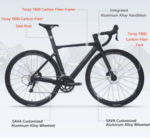 <span class=keywords><strong>SAVA</strong></span> Bicicleta de carbono A4 700C 20 velocidades Bicicleta de <span class=keywords><strong>carretera</strong></span> Bicicleta para hombres y mujeres Bicicleta de <span class=keywords><strong>carretera</strong></span> de carbono - Product Image 3