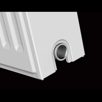 Radiateur en acier à haute efficacité, type 22, double convecteur, radiateurs de chauffage central pour le chauffage domestique
