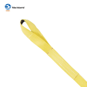 <span class=keywords><strong>Eslinga</strong></span> de elevación de poliéster cónica tipo <span class=keywords><strong>4</strong></span> estándar de EE. UU. con ojos trenzados y doblados para aparejos aéreos y elevación industrial - Product Image 3